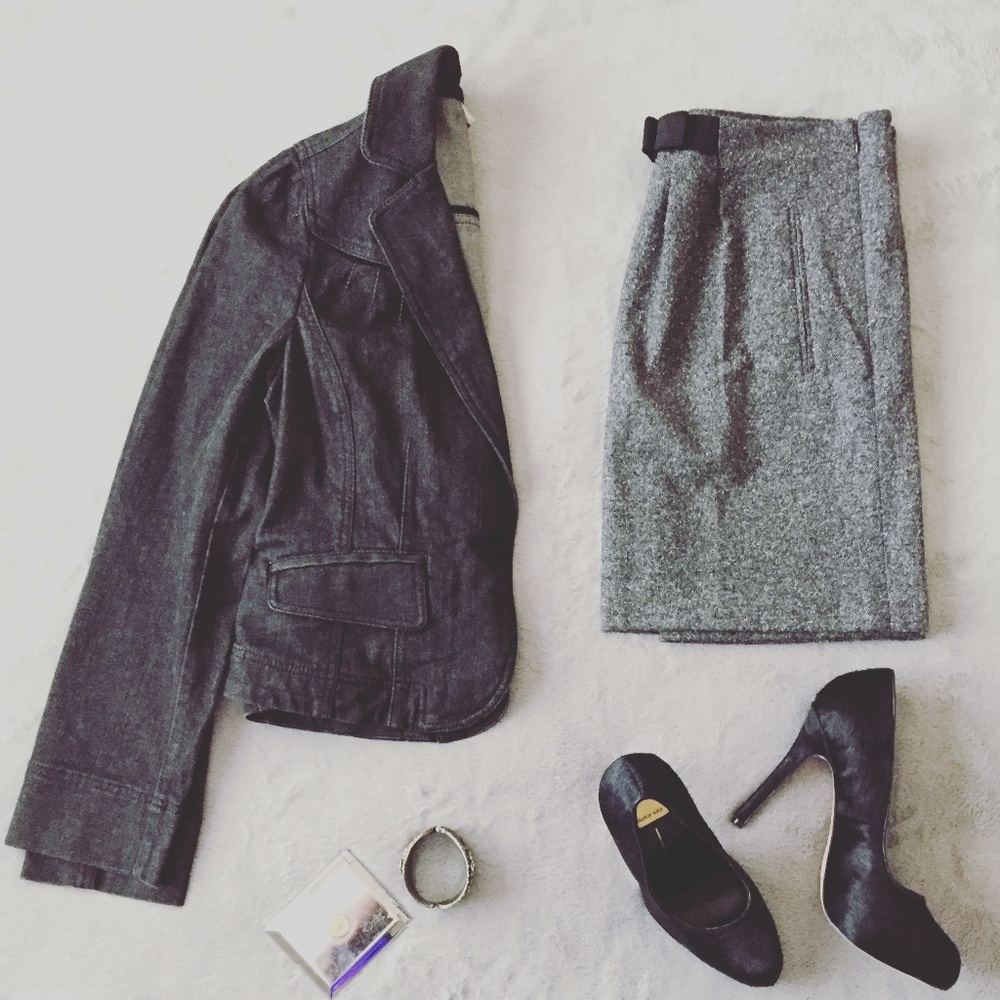 Ann Taylor Loft Wool Skirt